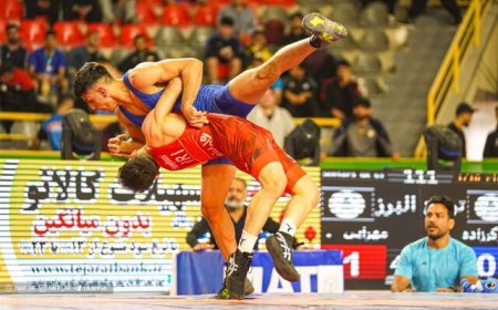 دو مدال خوش‌رنگ جام کرواسی بر گردن دو نماینده کشتی فارس