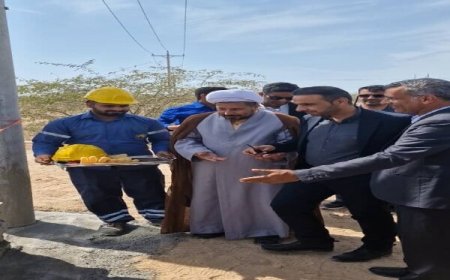 پروژه برق‌رسانی در جزیره بوموسی افتتاح شد