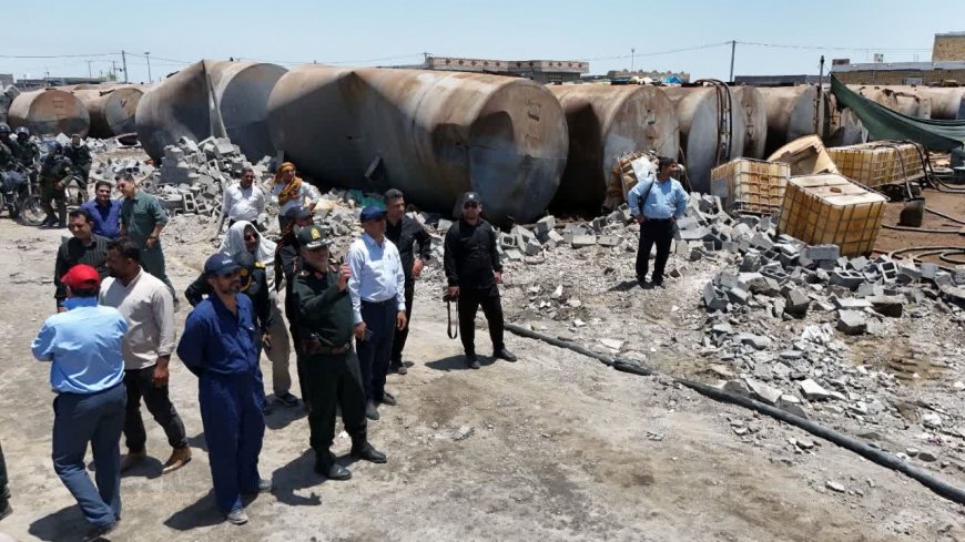 پاکسازی ۳۰۰ محل انباشت فرآورده‌های نفتی قاچاق در «بندرکلاهی» میناب