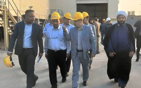 بازدید مقامات قضایی از آلومینیوم المهدی بندرعباس