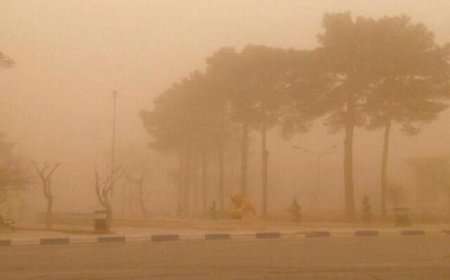 هشدار نارنجی ورود گرد و خاک از عراق به خوزستان