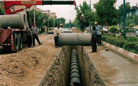 بهسازی و نوسازی شبکه فاضلاب کیش