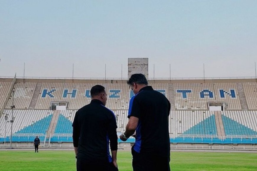 مربی اسپانیایی استقلال خوزستان وارد کشور شد