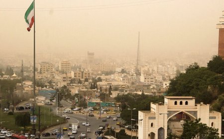 هوای شیراز امروز برای گروه‌های حساس ناسالم اعلام شد