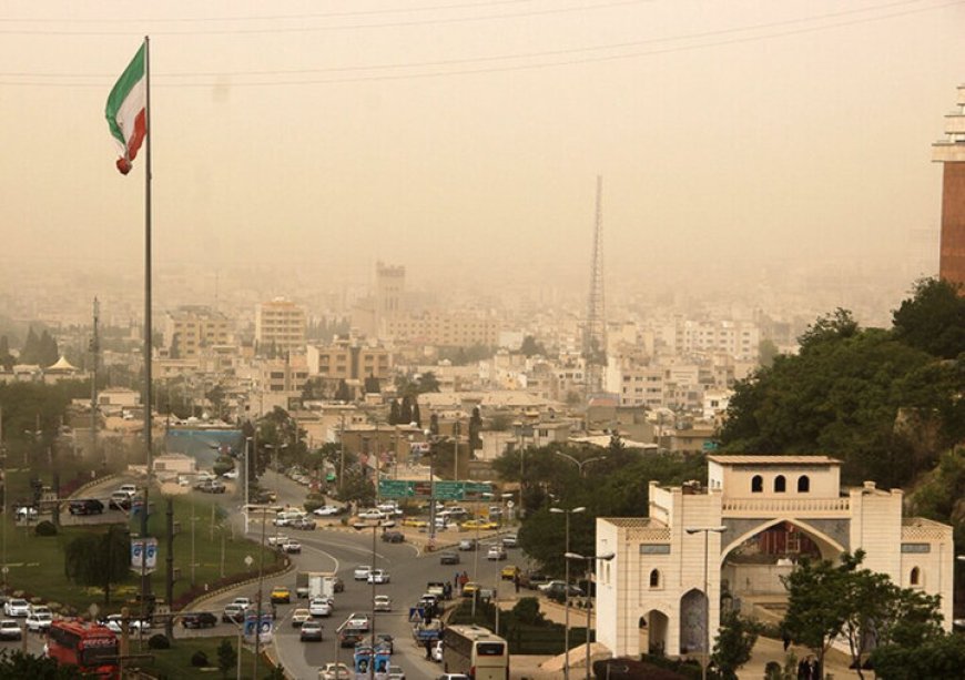 هوای شیراز امروز برای گروه‌های حساس ناسالم اعلام شد