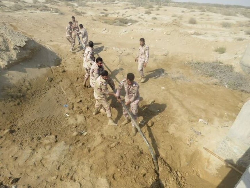 انهدام خط لوله ۳ هزار متری انتقال سوخت قاچاق در میناب