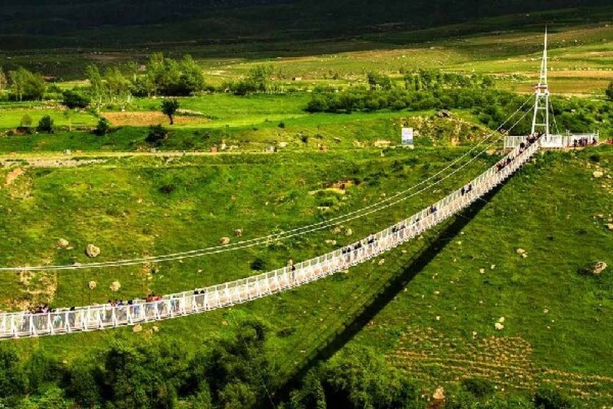 پل معلق مهریان یاسوج در انتظار تعیین حریم