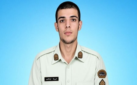 مأمور وظیفه‌شناس پلیس حاجی‌آباد، آسمانی شد