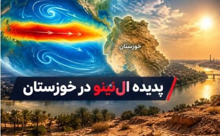هشدار هواشناسی خوزستان درباره ال‌نینوی بسیار قوی و بارش‌های پیش‌رو